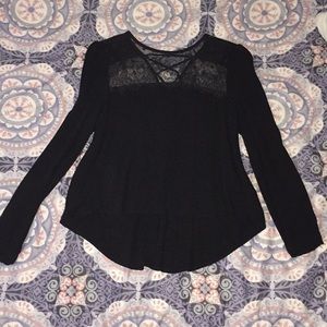 SOLD ❣️Black Lace Blouse